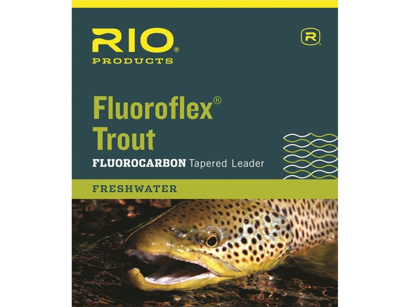RIO Fluoroflex Trout Leader 9 fot - Taperad Tafs_1