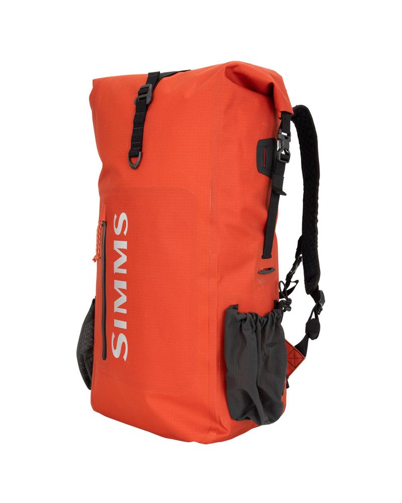 Simms Dry Creek Rolltop Backpack - Simms Orange_1